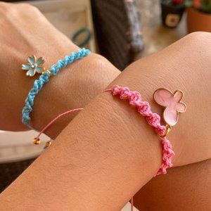 Mommy and Me braided bracelet set